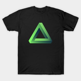 endless triangle (green) T-Shirt